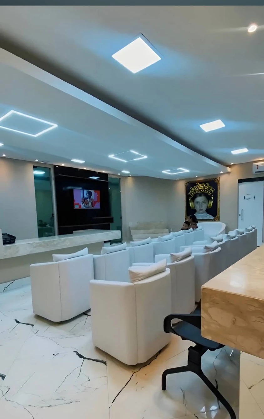 Recepção real da Clínica Dr. Sorriso